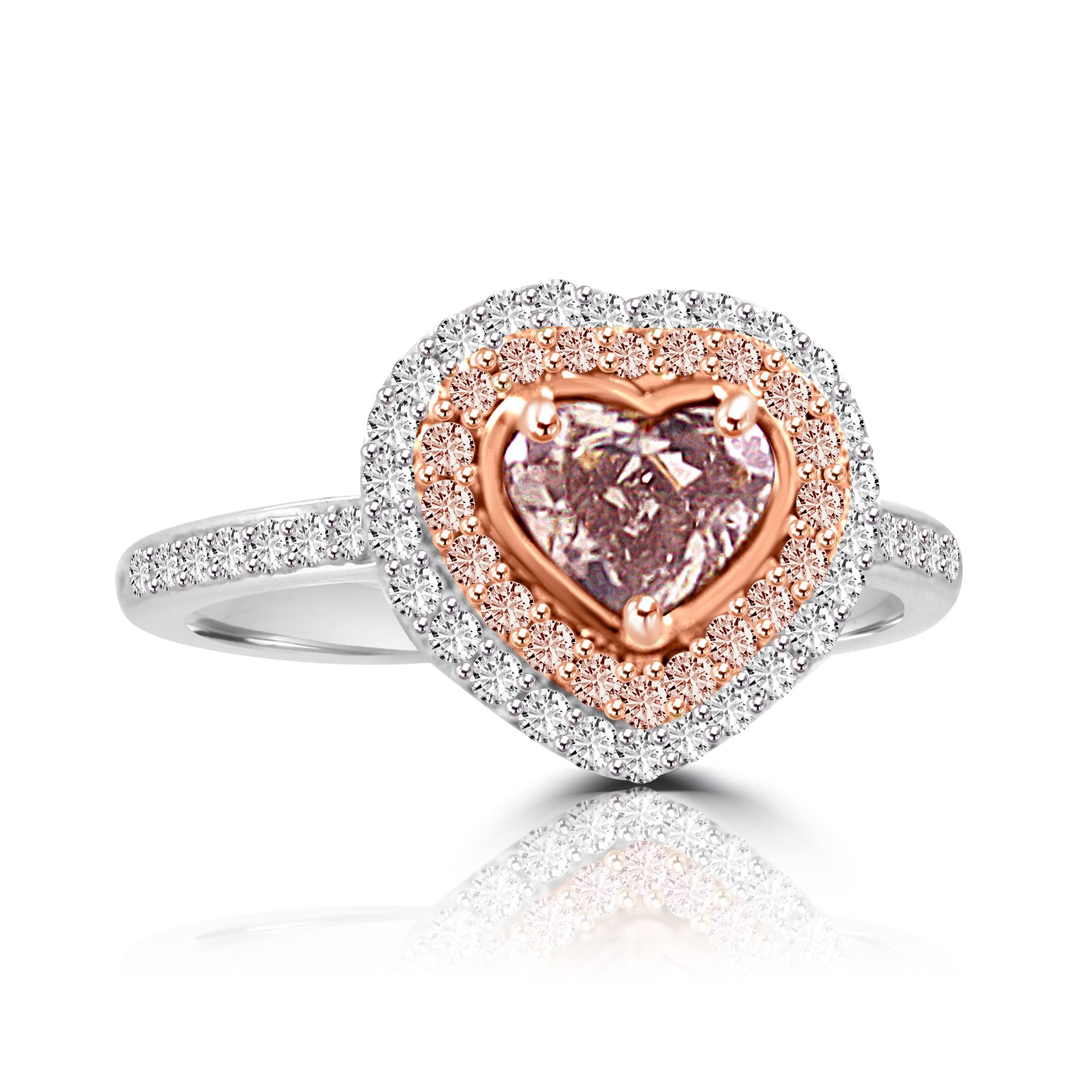 Colorstar Fancy Pink Diamond Ring